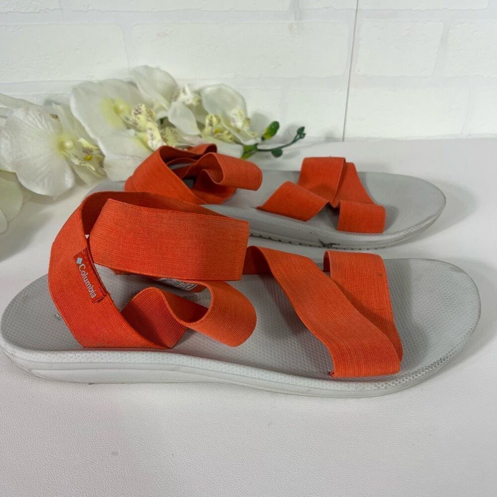 Columbia womens barraca Strappy sandals size 11 orange summer spring - Picture 2 of 12